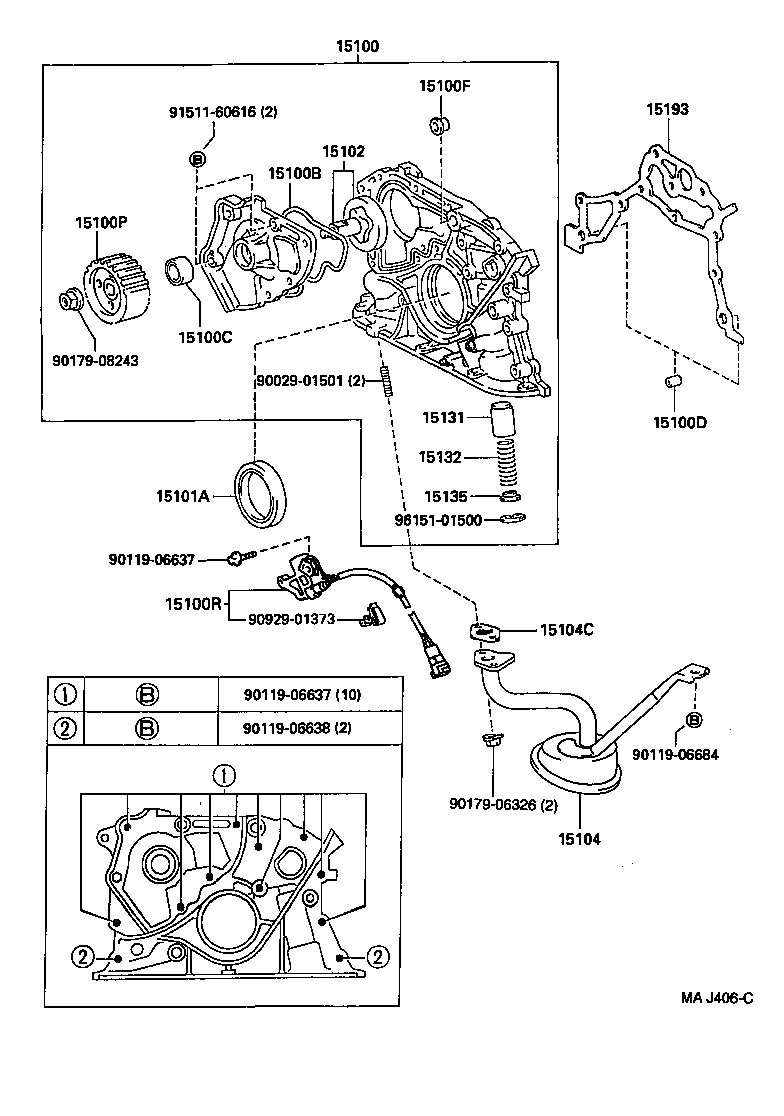 90919-05033 SENSOR, CRANK POSITION product image