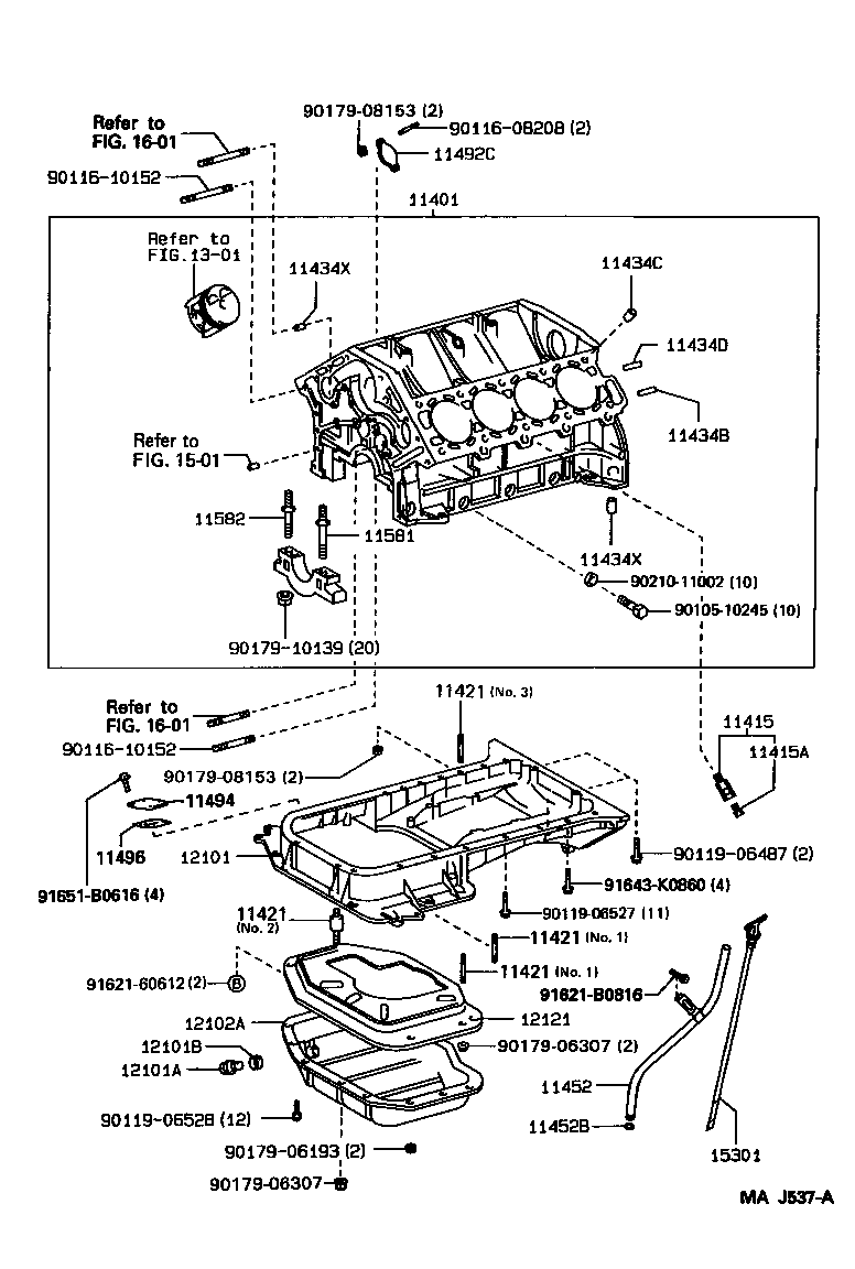 11452-70040 GUIDE, OIL LEVEL GAGE product image