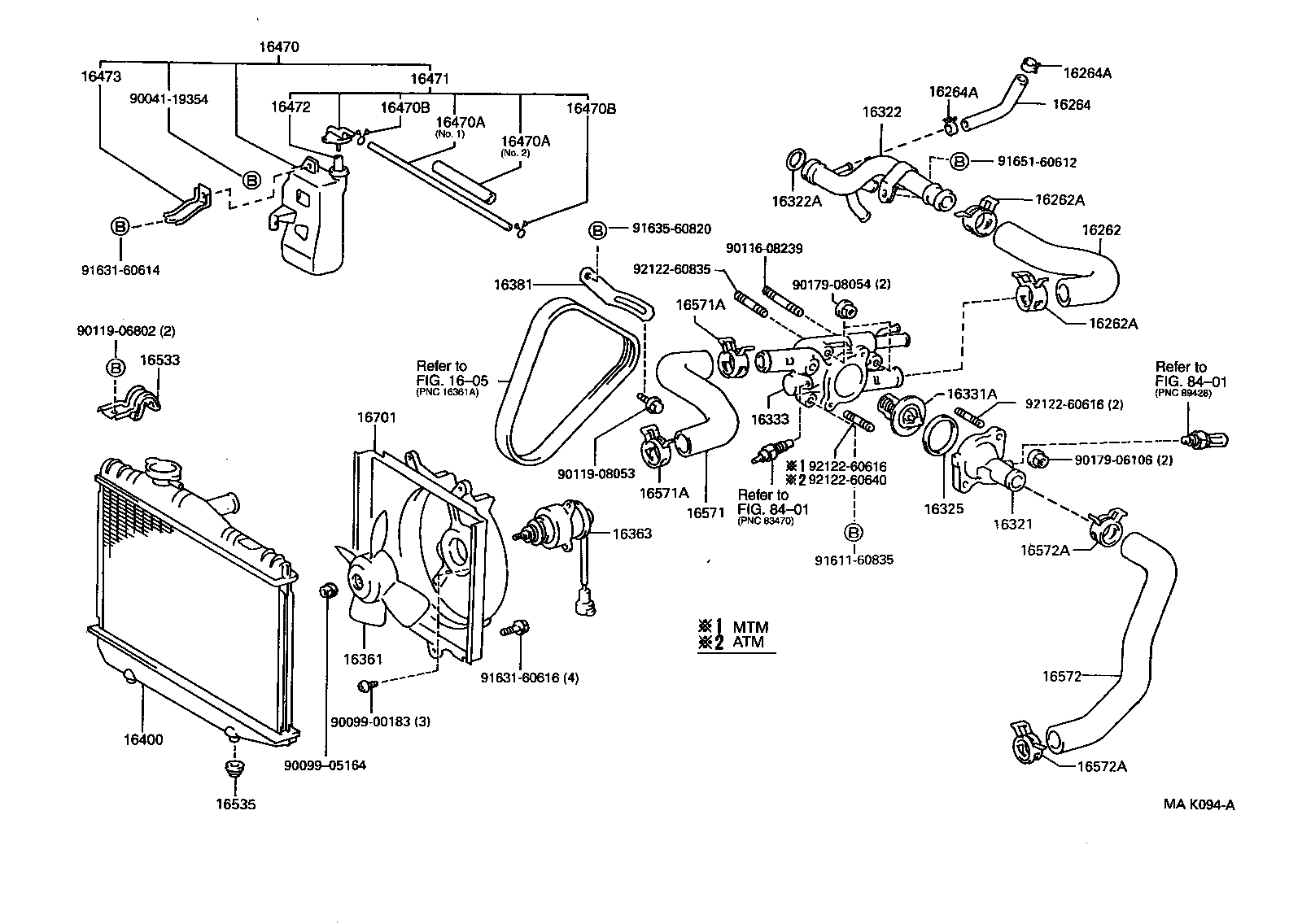 16400-1B030 RADIATOR ASSY product image