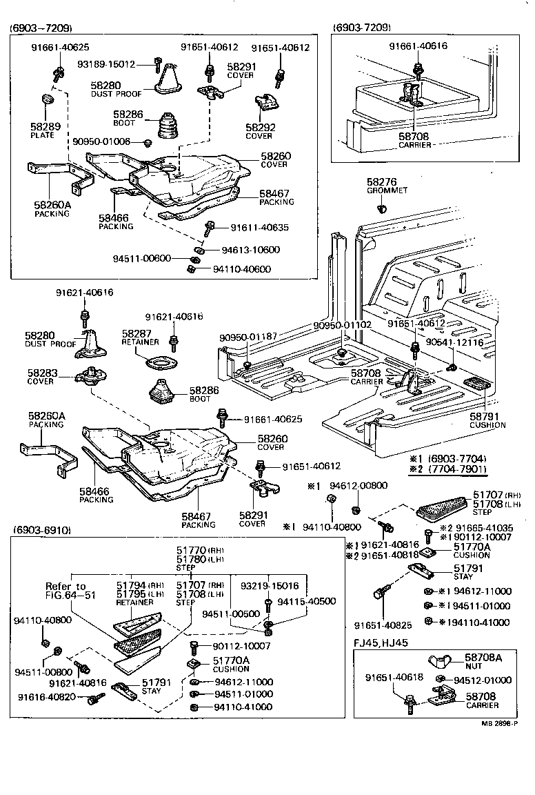 51708-60012 STEP SUB-ASSY, LH product image
