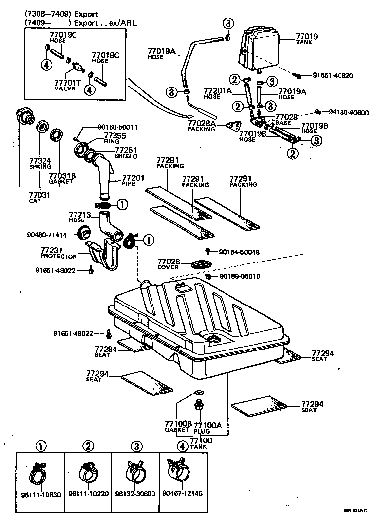 77001-20162 TANK ASSY, FUEL product image