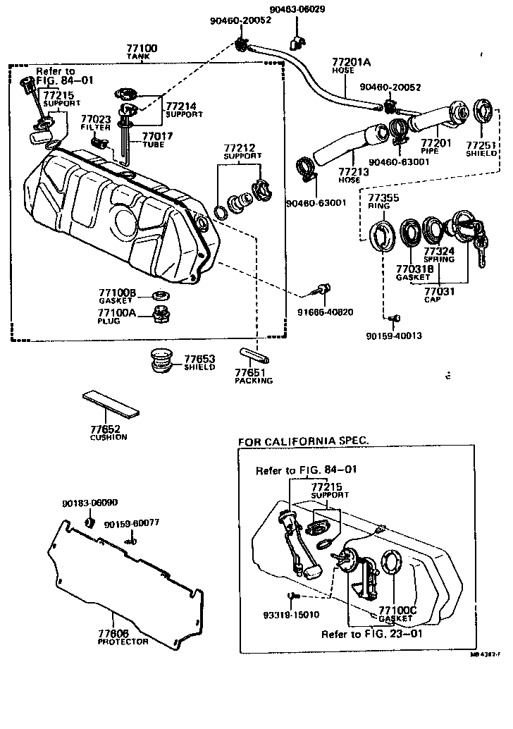 77100-12909 TANK ASSY, FUEL product image