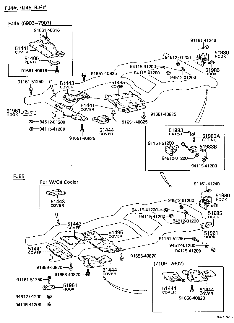 51408-60013 COVER, ENGINE UNDER, NO.1 product image