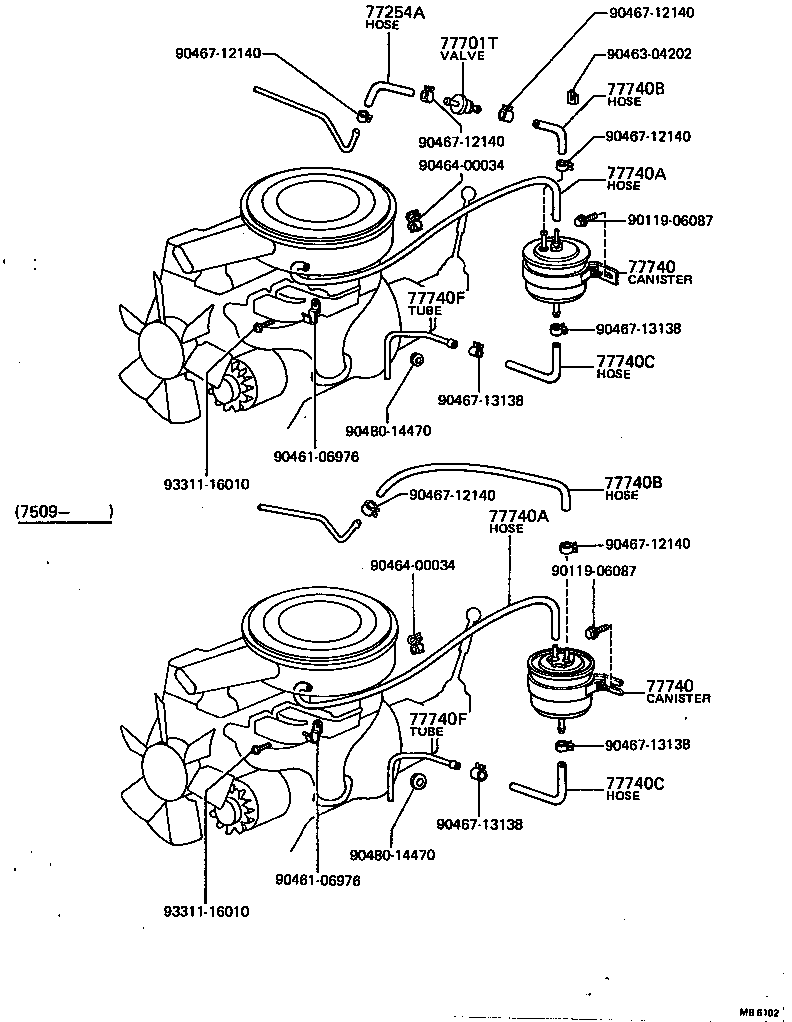 77001-20162 TANK ASSY, FUEL product image