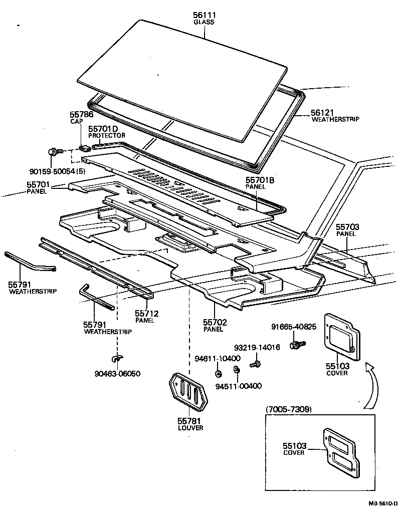 55701-90340 PANEL SUB-ASSY, COWL product image