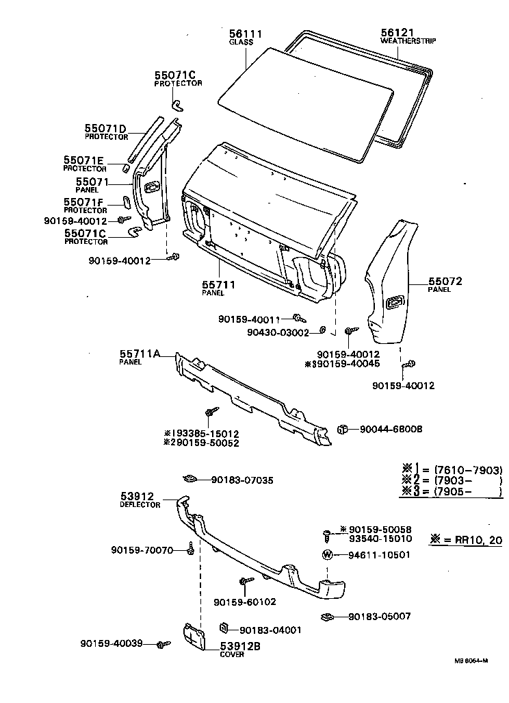 55716-87002 PROTECTOR, FRONT SIDE PANEL, NO.1 product image