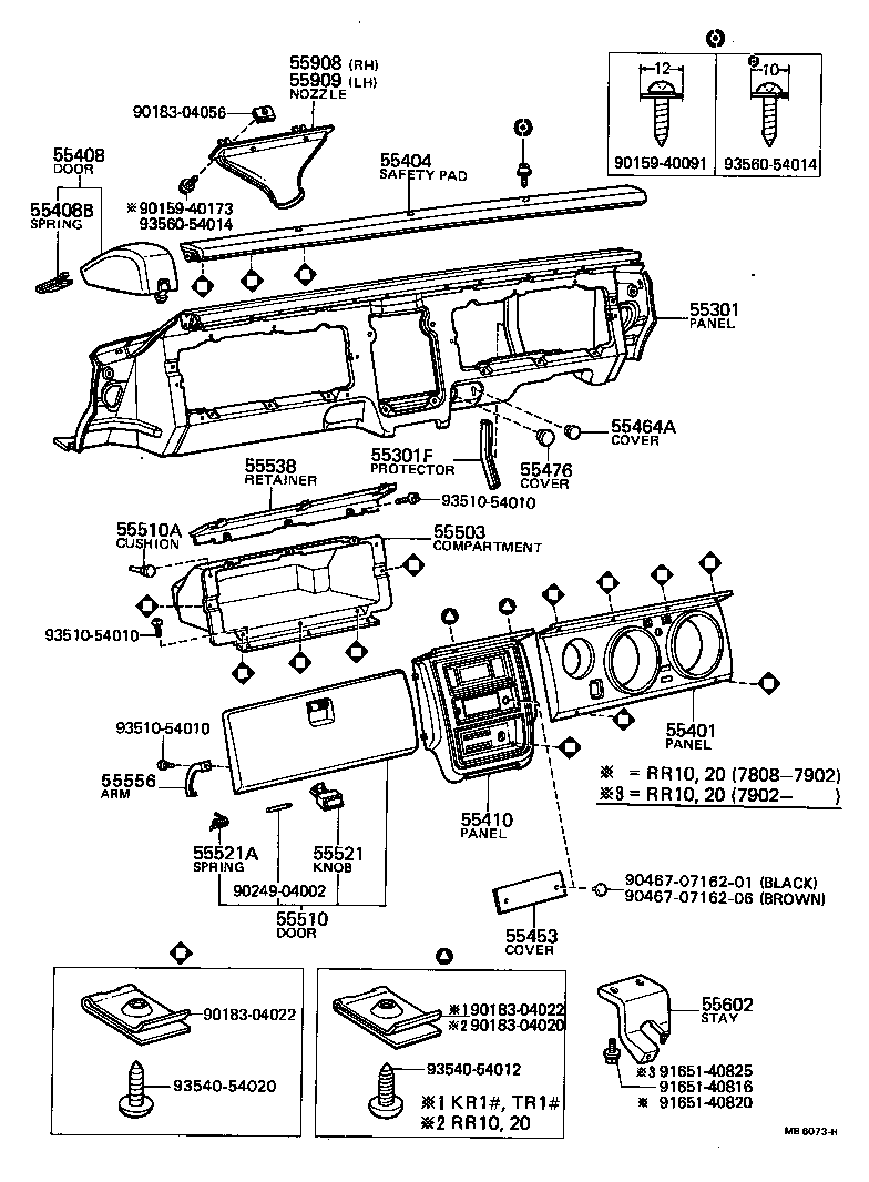 55404-87017 PANEL SUB-ASSY, INSTRUMENT CLUSTER FINISH product image