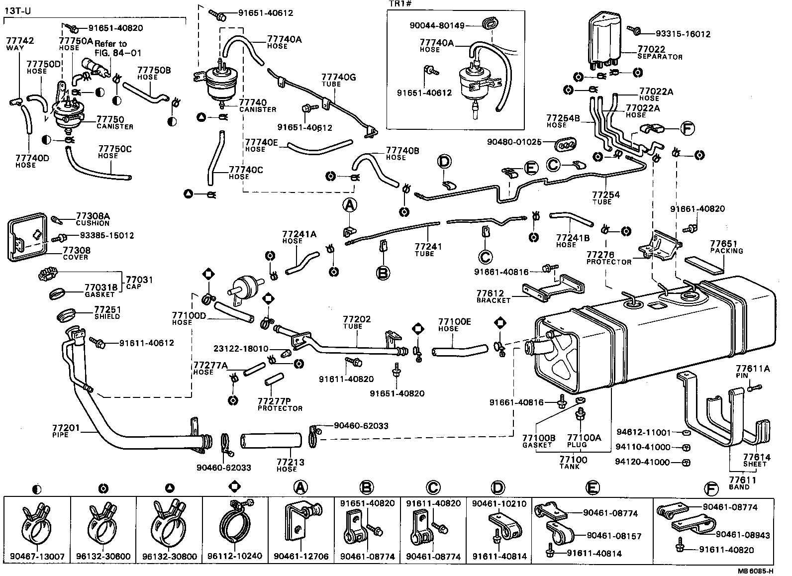 77001-28040 TANK ASSY, FUEL product image