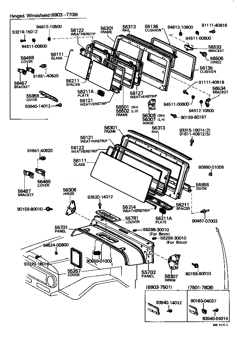 55701-90340 PANEL SUB-ASSY, COWL product image
