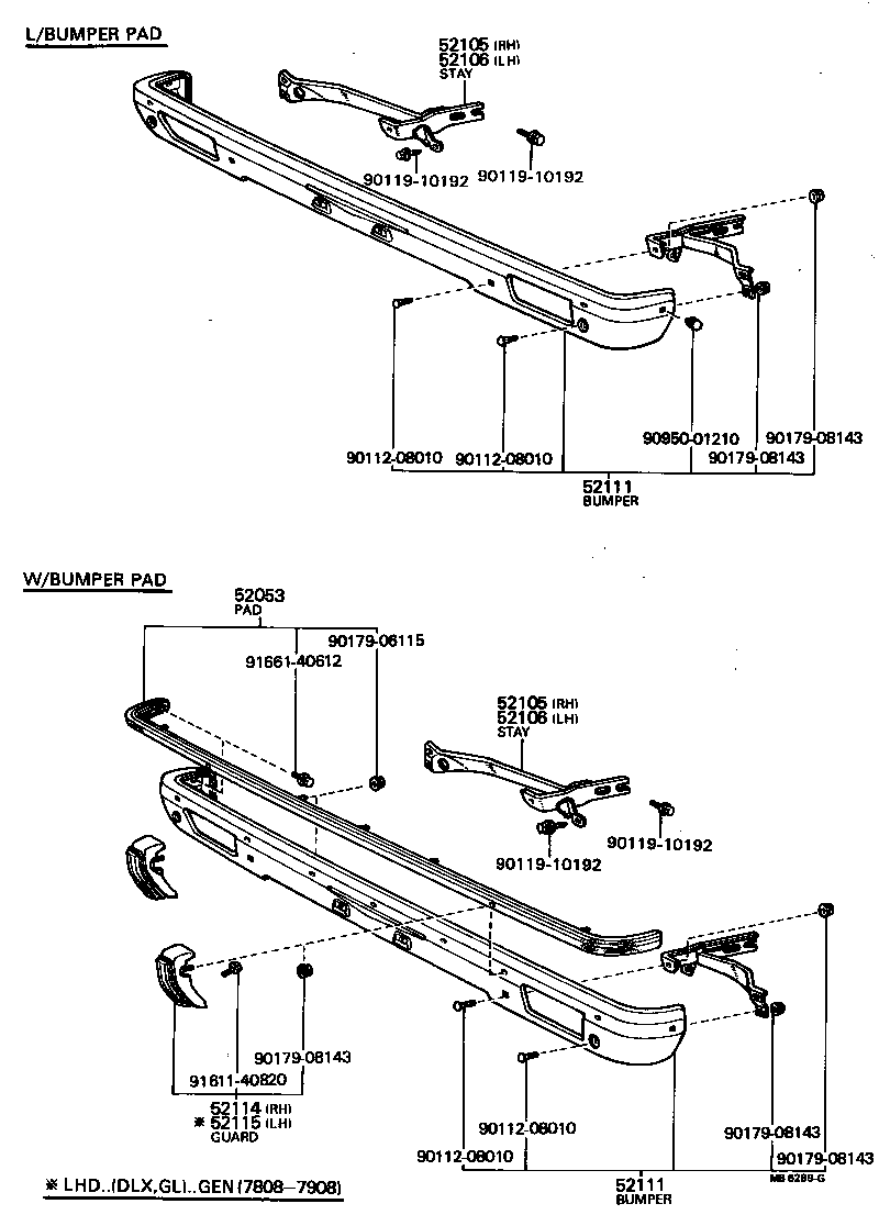52011-22030 BRACKET SUB-ASSY, FRONT BUMPER, RH product image