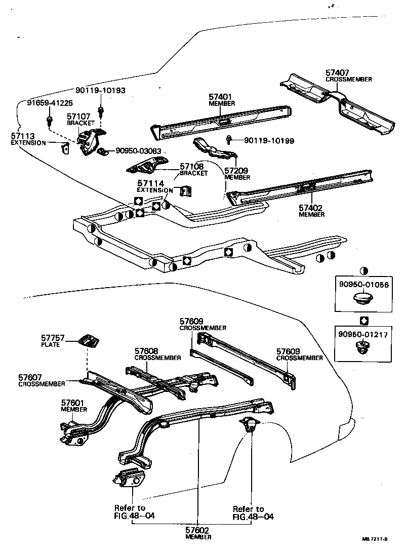 57071-22030 BOX SUB-ASSY, TORQUE, REAR RH product image