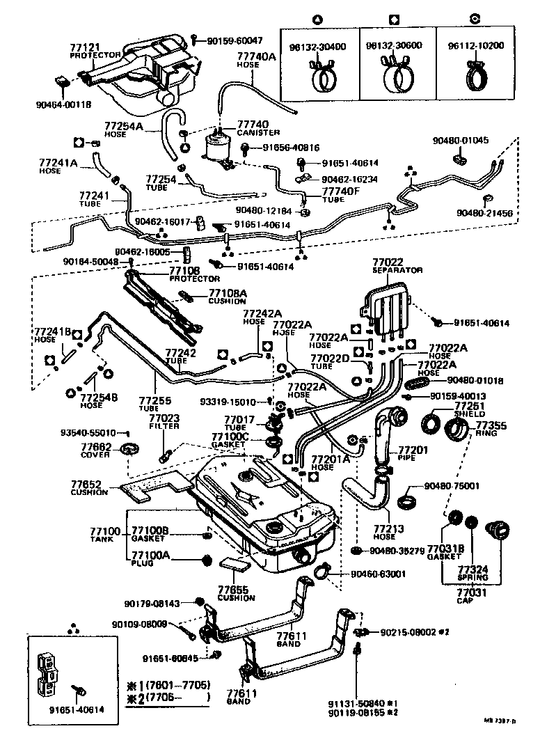 77100-12909 TANK ASSY, FUEL product image