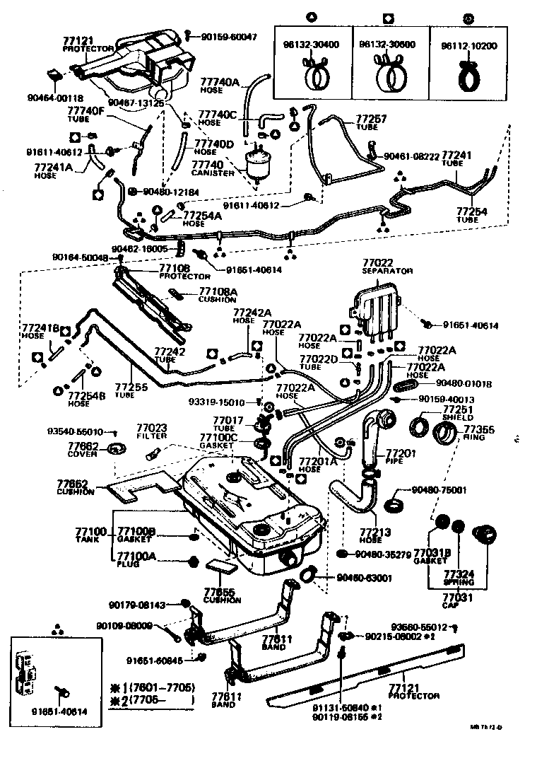 77100-12909 TANK ASSY, FUEL product image