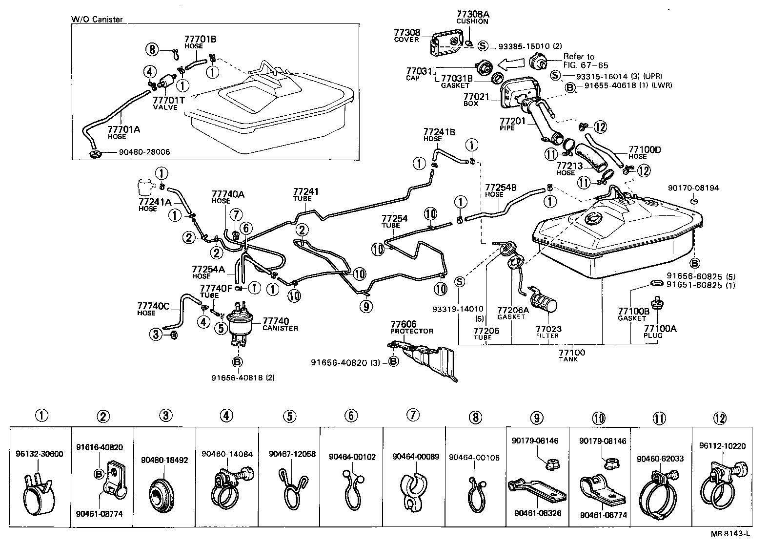 77100-35151 TANK ASSY, FUEL product image