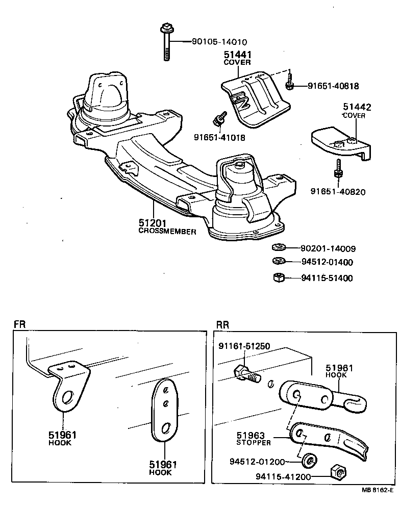 51442-28030 COVER, ENGINE UNDER, NO.2 product image