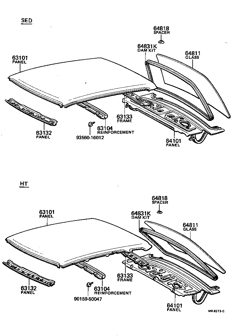 63102-20010 PANEL, WINDSHIELD HEADER, INNER product image