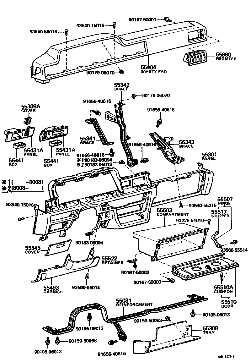 55358-20060 PROTECTOR, KNEE product image