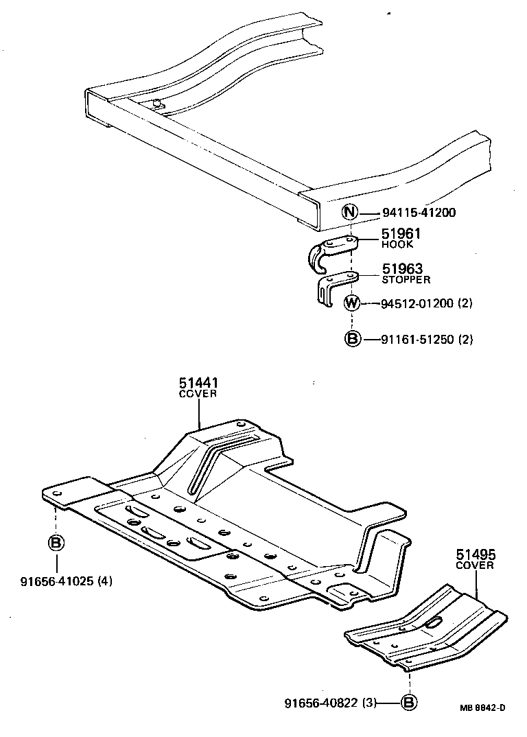 51441-35081 COVER, ENGINE UNDER, NO.1 product image