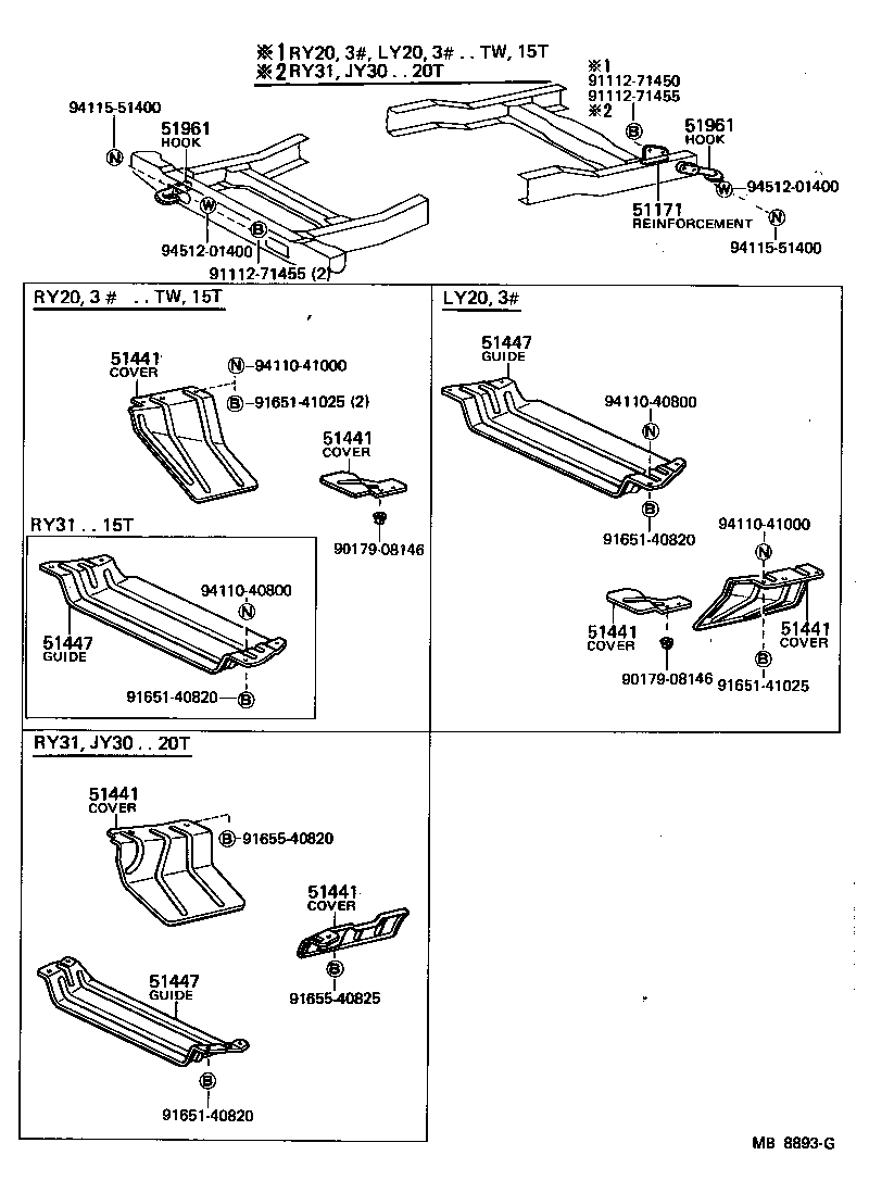 51442-25040 COVER, ENGINE UNDER, NO.1 product image