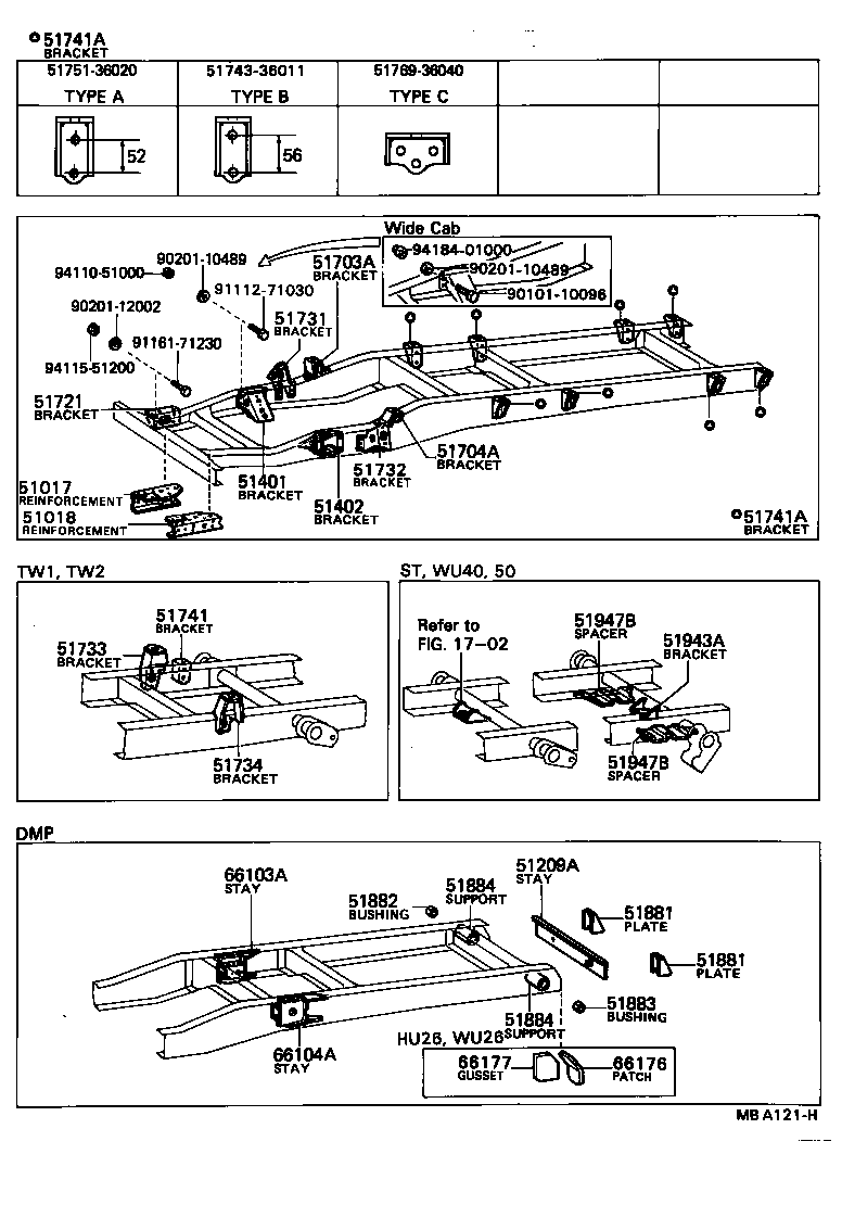 51001-3B160 FRAME SUB-ASSY product image