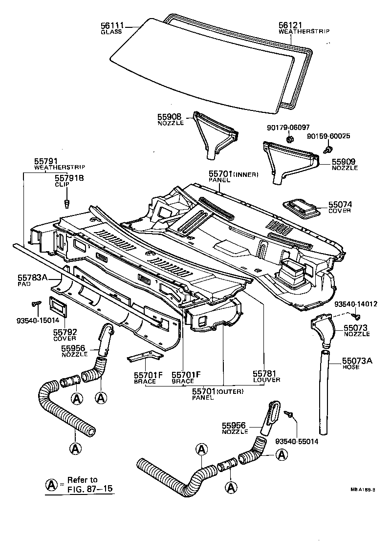 55700-12030 PANEL SUB-ASSY, COWL product image