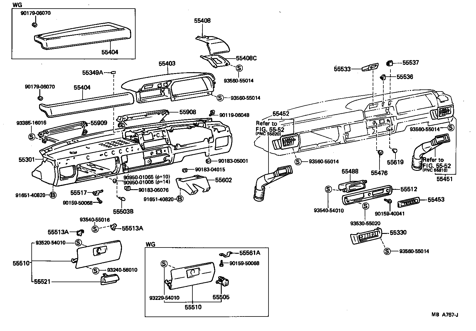 55421-95707 HOOD SUB-ASSY, METER product image