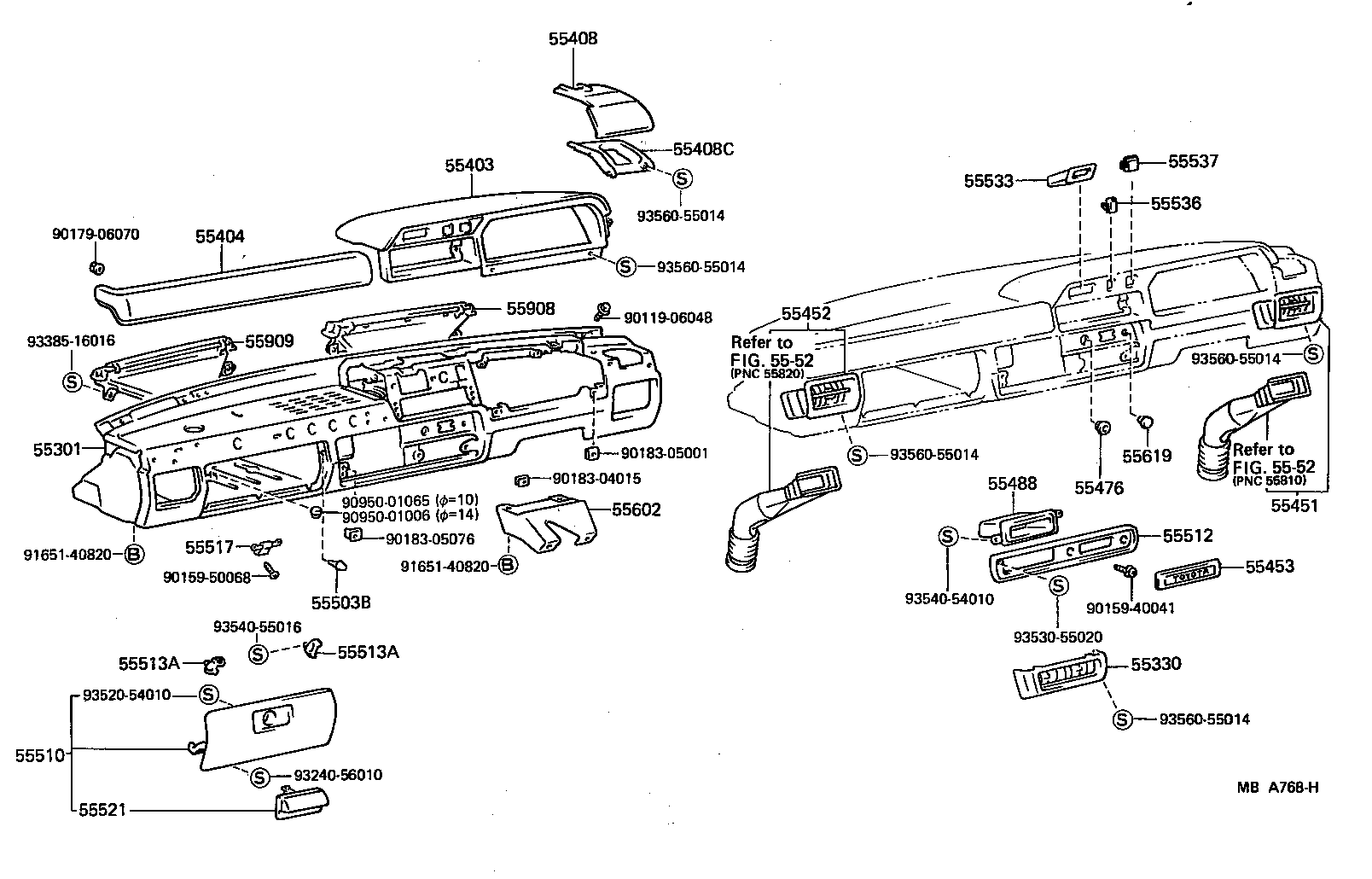 55421-95701 HOOD SUB-ASSY, METER product image