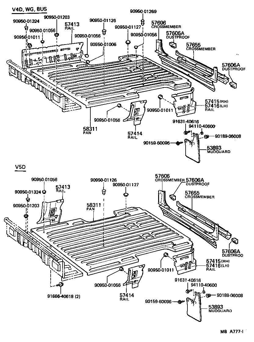 58033-95702 STEP ASSY, FRONT, RH product image