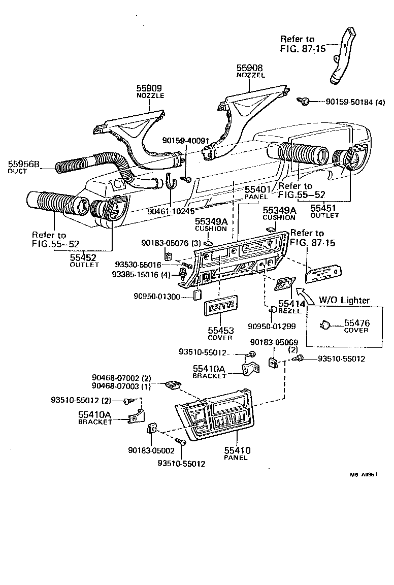 51001-26171 FRAME ASSY product image