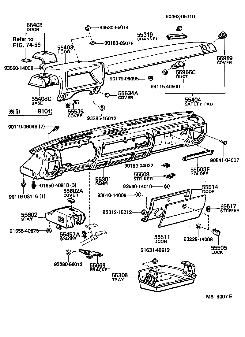 51001-26171 FRAME ASSY product image