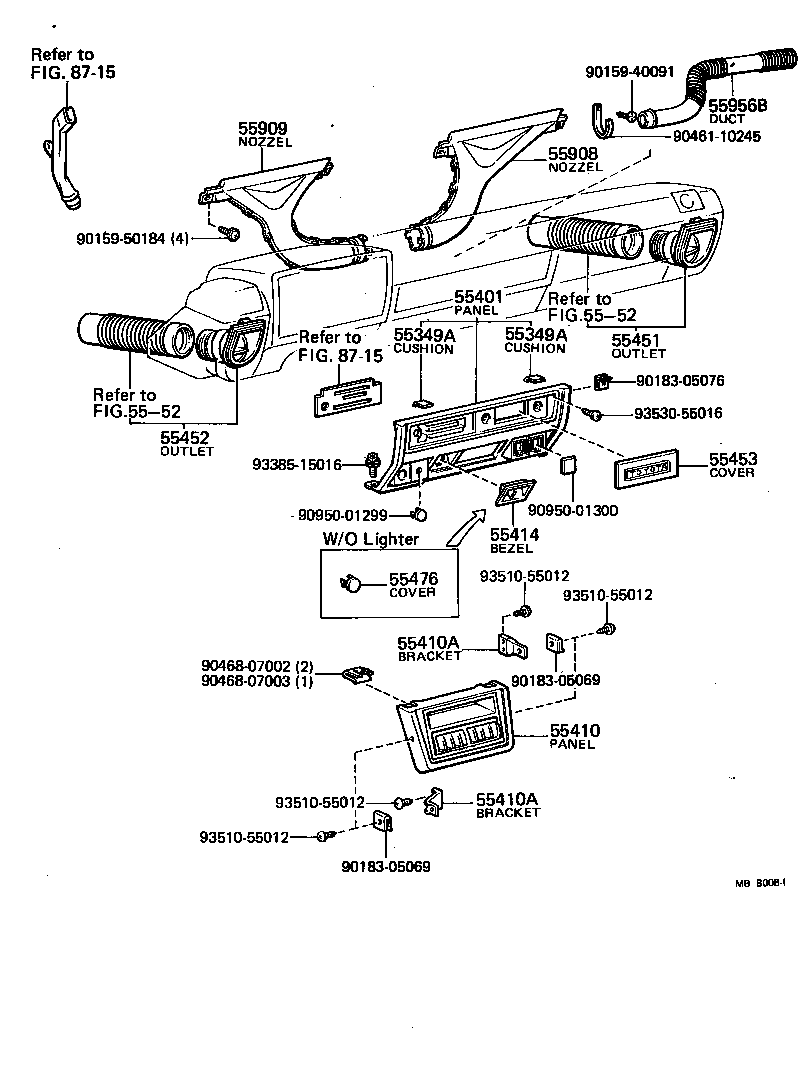 51001-26171 FRAME ASSY product image