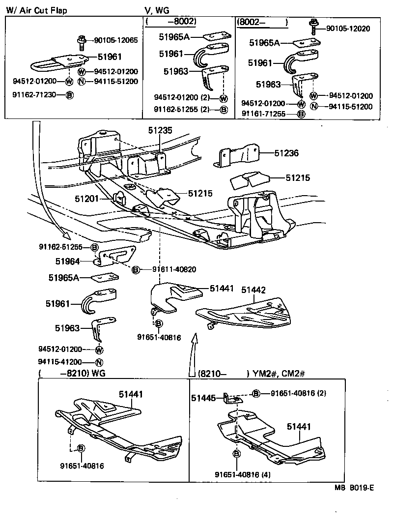 51405-27010 COVER, ENGINE UNDER, NO.1 product image