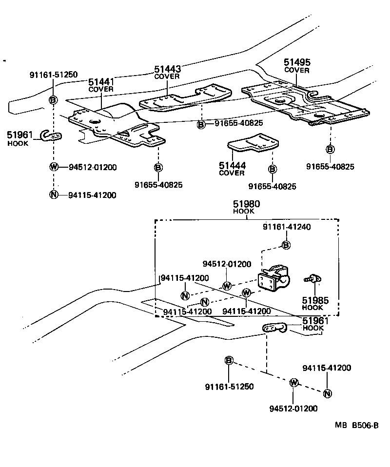 51441-60030 COVER, ENGINE UNDER, NO.1 product image