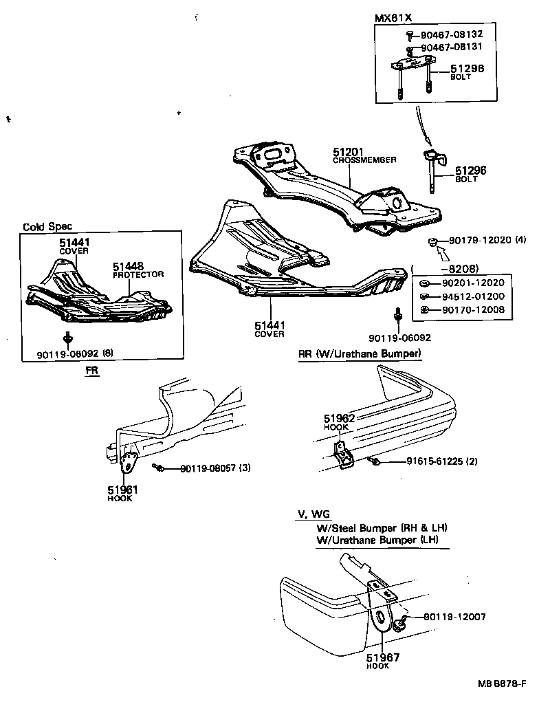 51441-22120 COVER, ENGINE UNDER, NO.1 product image