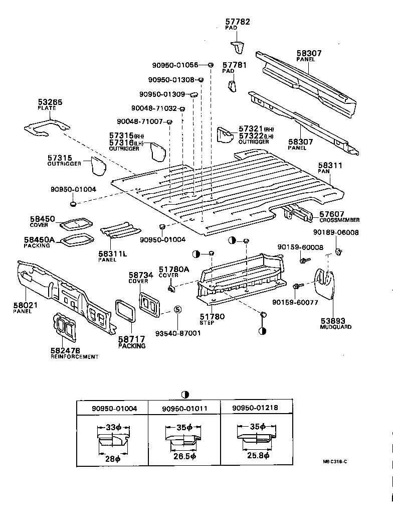 58013-87009 PANEL SUB-ASSY, HEADER product image