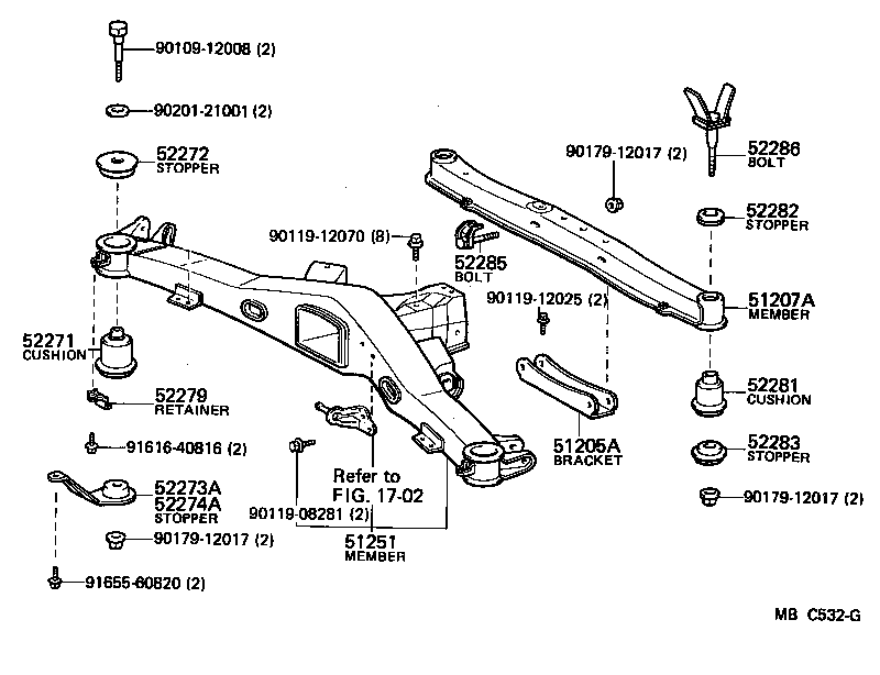 51441-20090 COVER, ENGINE UNDER, NO.1 product image
