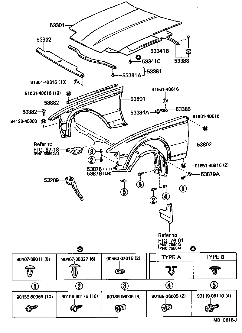 53802-14600 FENDER SUB-ASSY, FRONT LH product image