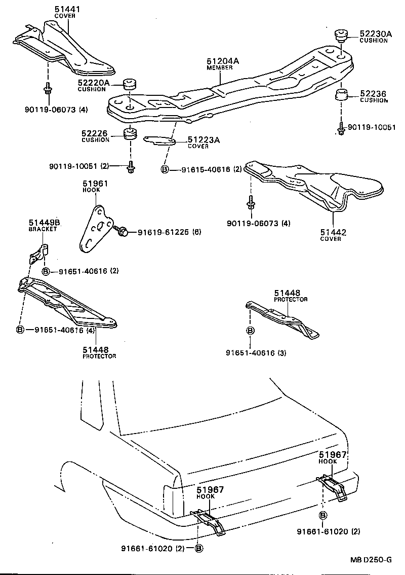 51447-32010 PROTECTOR, OIL PAN product image