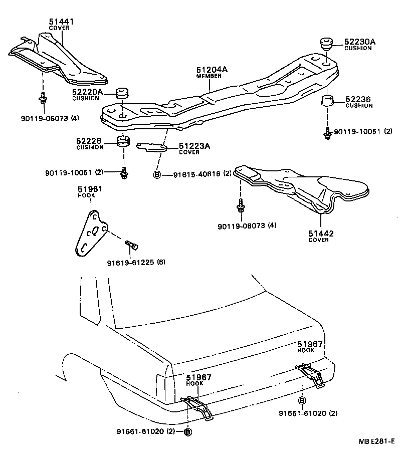 51441-32010 COVER, ENGINE UNDER, NO.1 product image