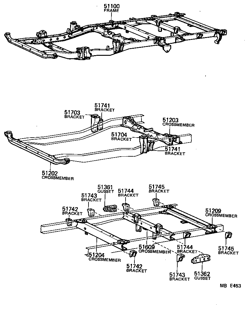 51001-27181 FRAME ASSY product image
