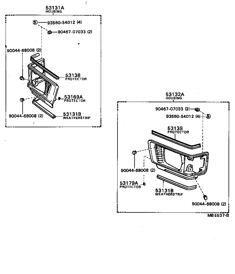 55871-87006 SEAL, AIR DUCT, NO.1 product image