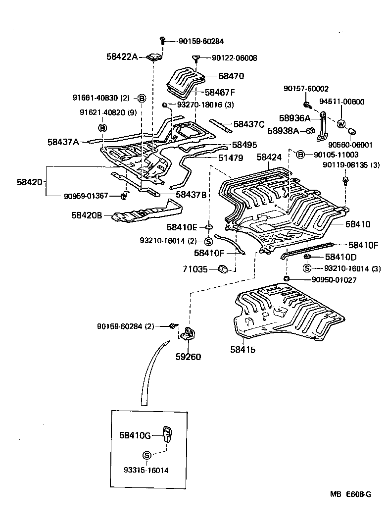 57102-28060 MEMBER SUB-ASSY, FRONT SIDE, LH product image