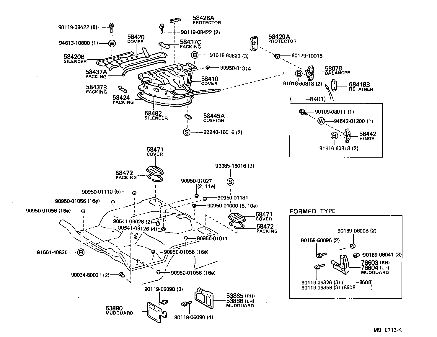57102-95J14 MEMBER SUB-ASSY, FRONT SIDE, LH product image