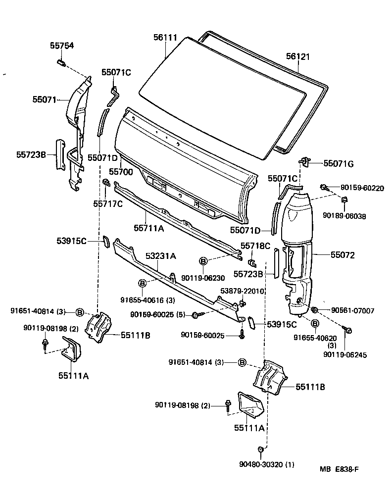 17812-95J00 GUIDE, AIR DUCT, NO.1 product image