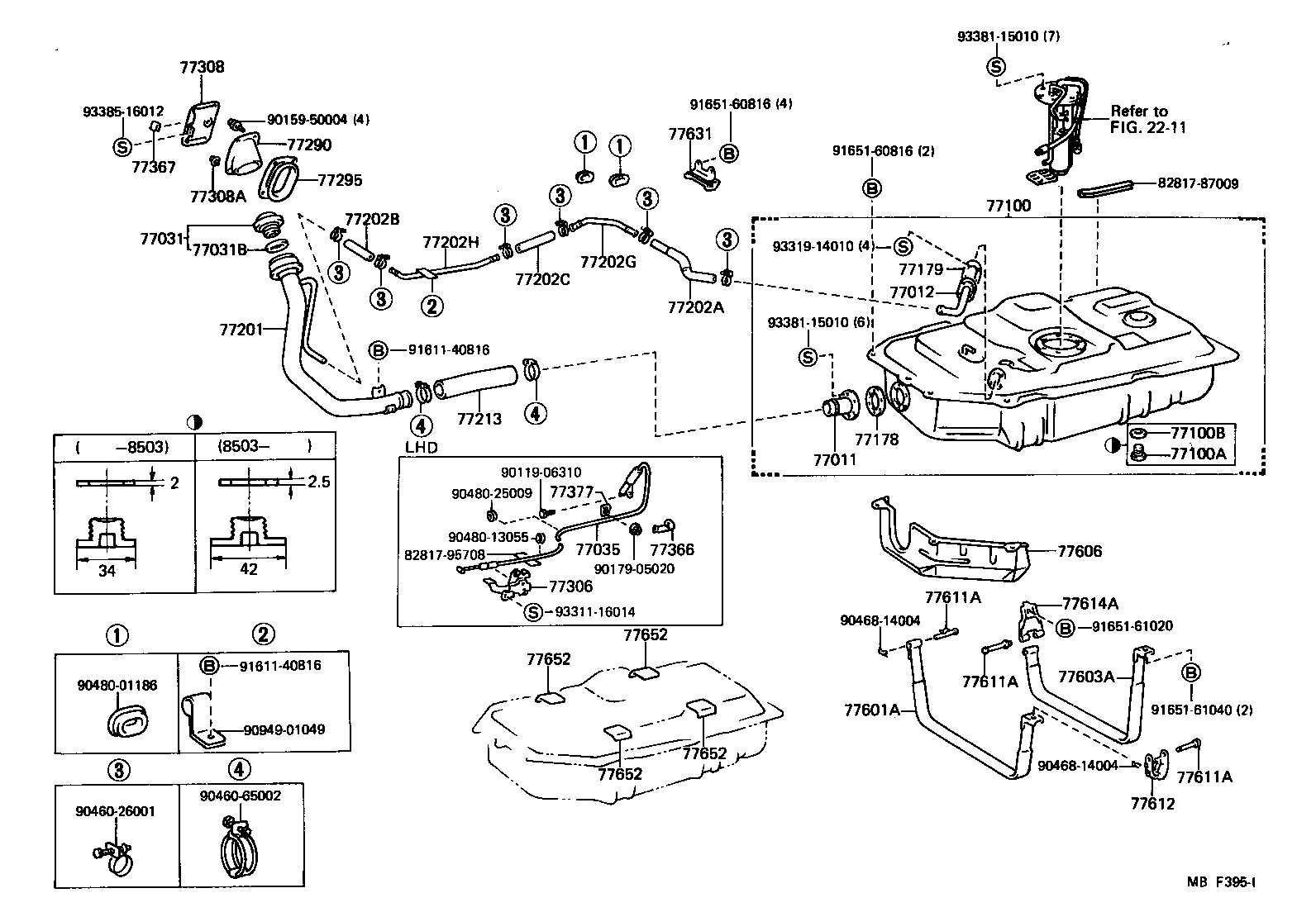 77100-28901 TANK ASSY, FUEL product image