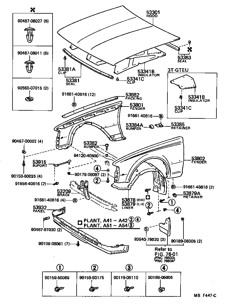 53802-14600 FENDER SUB-ASSY, FRONT LH product image