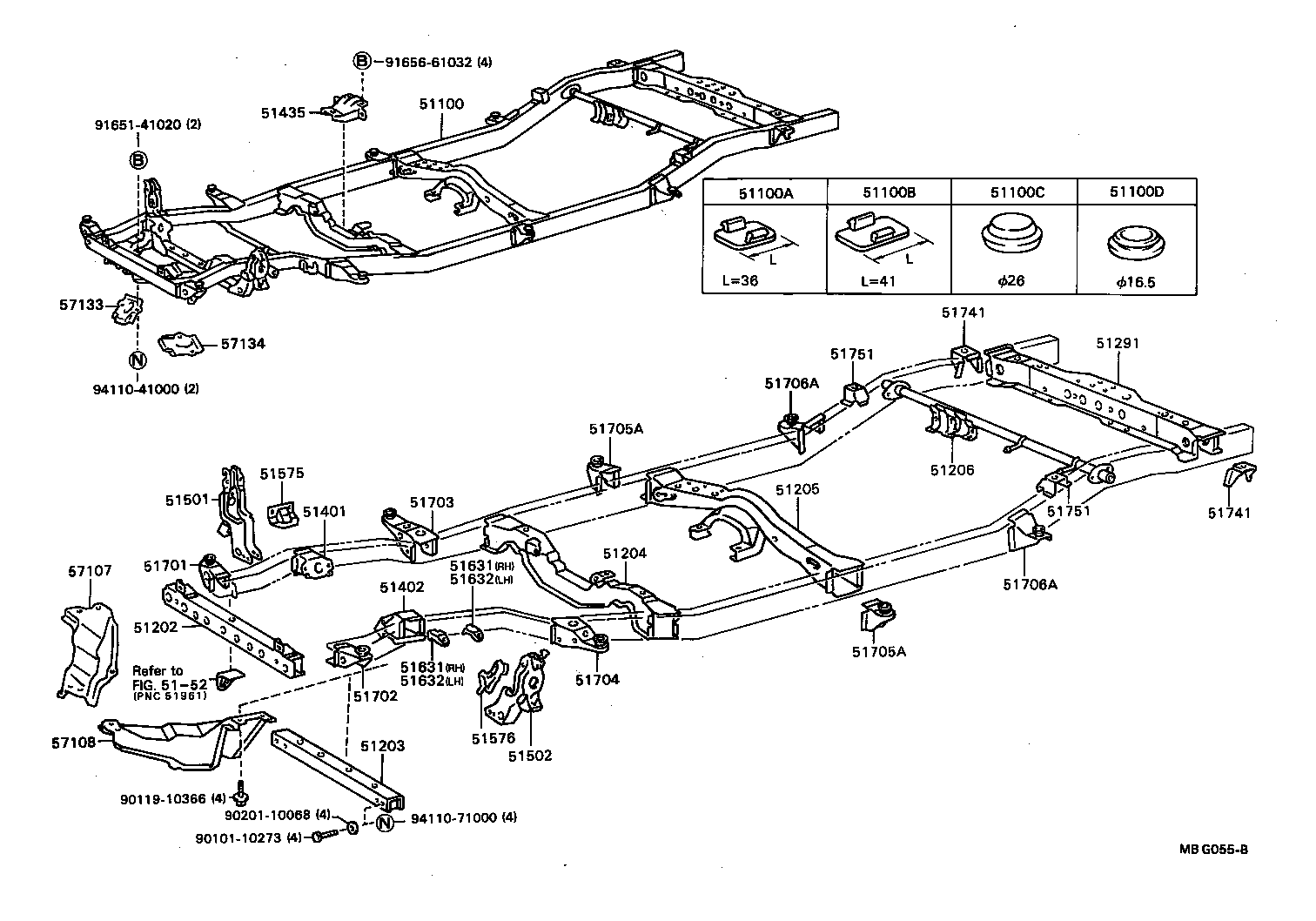 51002-35730 FRAME ASSY product image