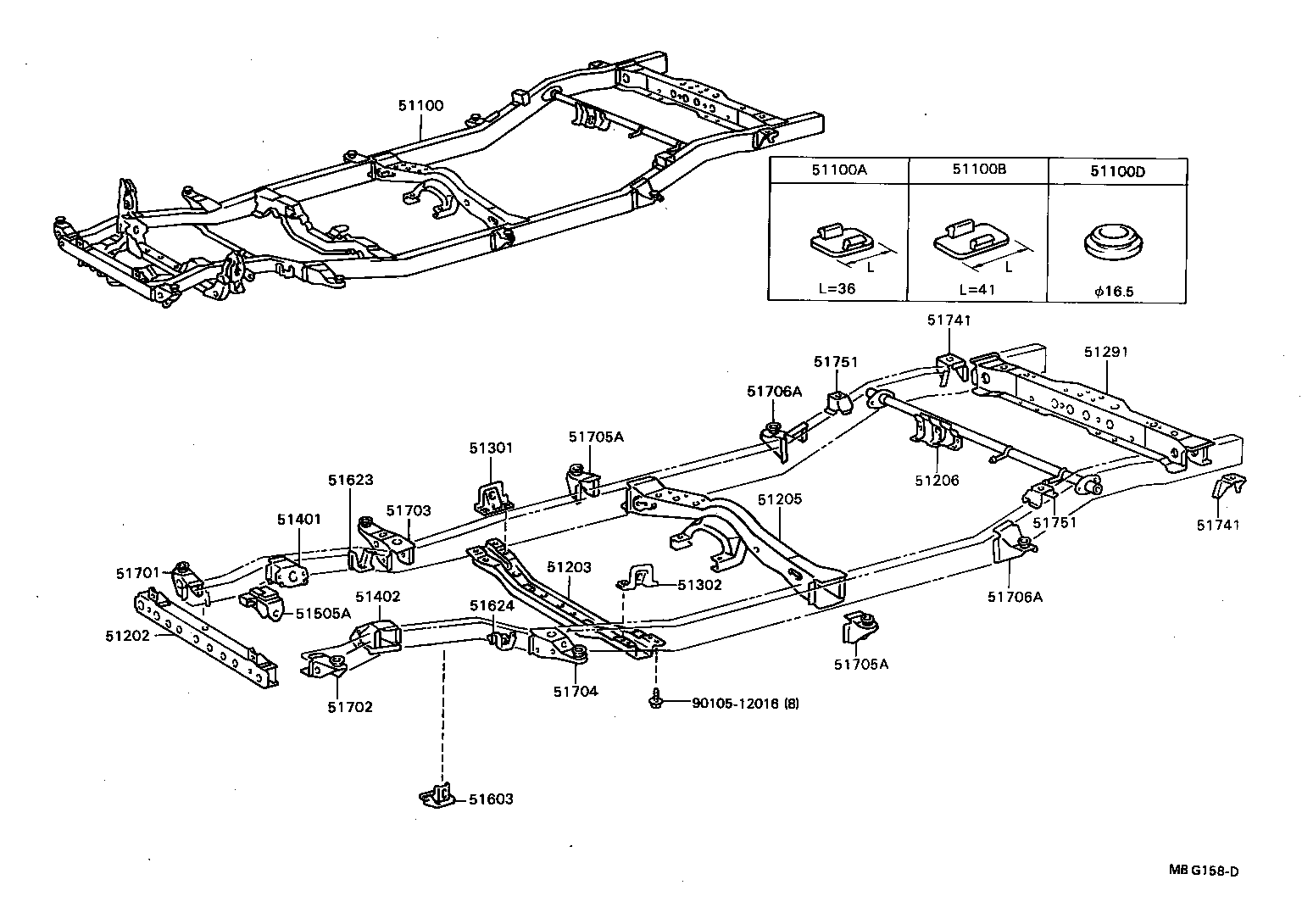 51002-35730 FRAME ASSY product image