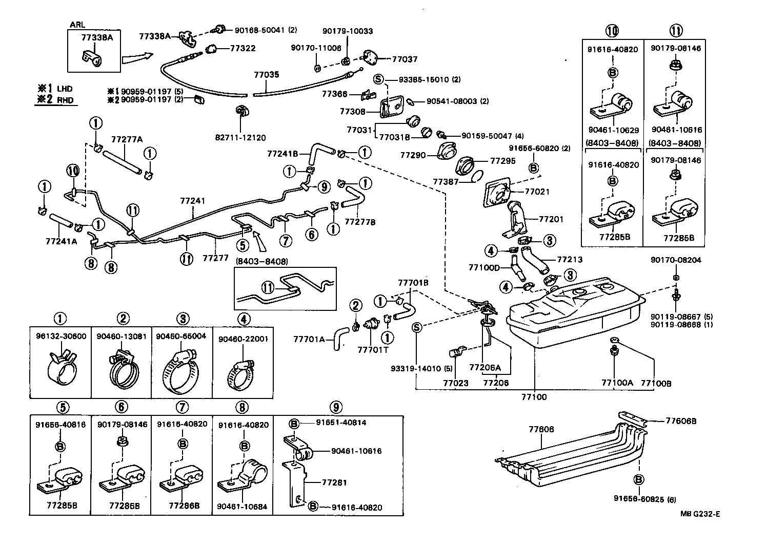 77100-35481 TANK ASSY, FUEL product image