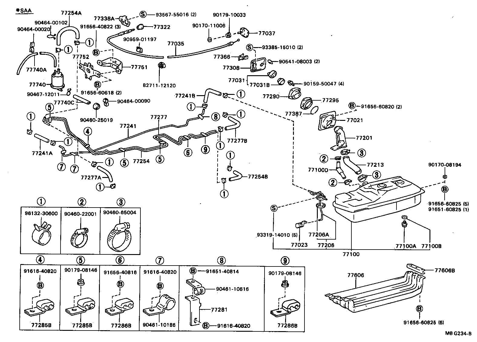 77100-35481 TANK ASSY, FUEL product image